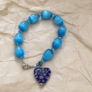 💥FREE SHIPPING on 2 or more items Statement💙Bracelet💥NWOT